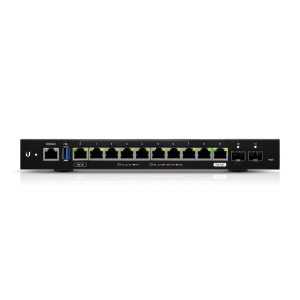 High-performance router with 10 Gigabit ports for demanding networks.