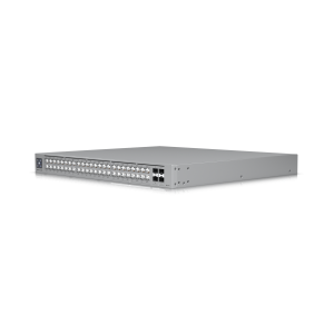 The USW-Pro-Max-48-PoE is a high-performance Layer 3 switch with 48 Gigabit Ethernet ports, built for enterprise-grade networking.